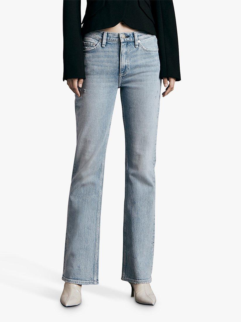 rag & bone Peyton Mid Rise Bootcut Jeans, Malvern