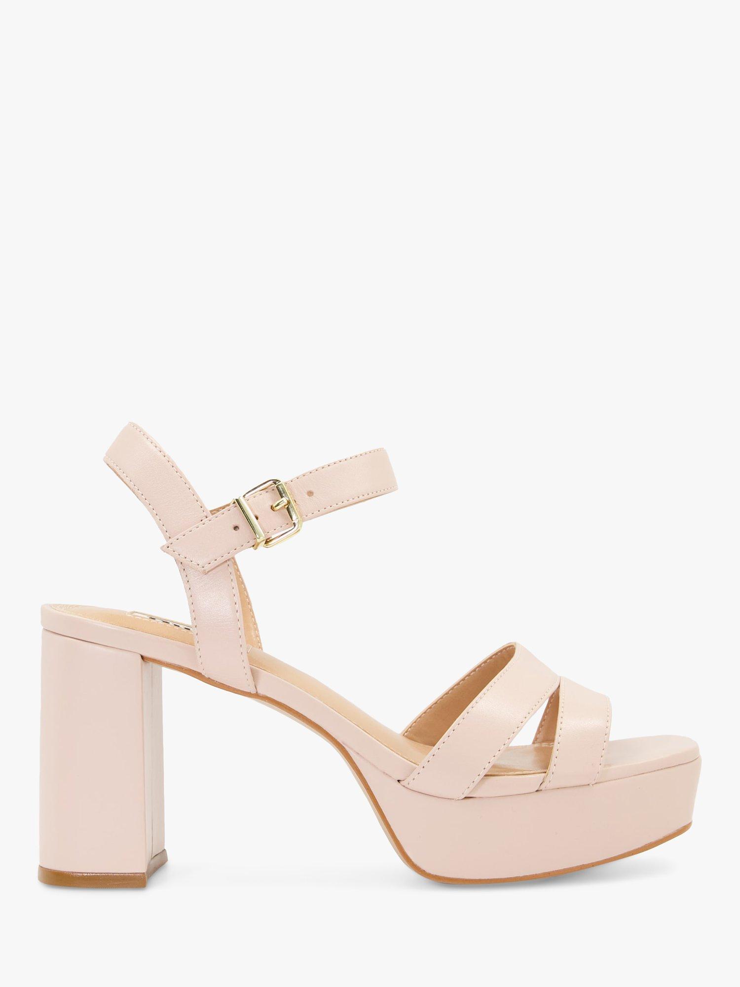 Platform sandals dune clearance
