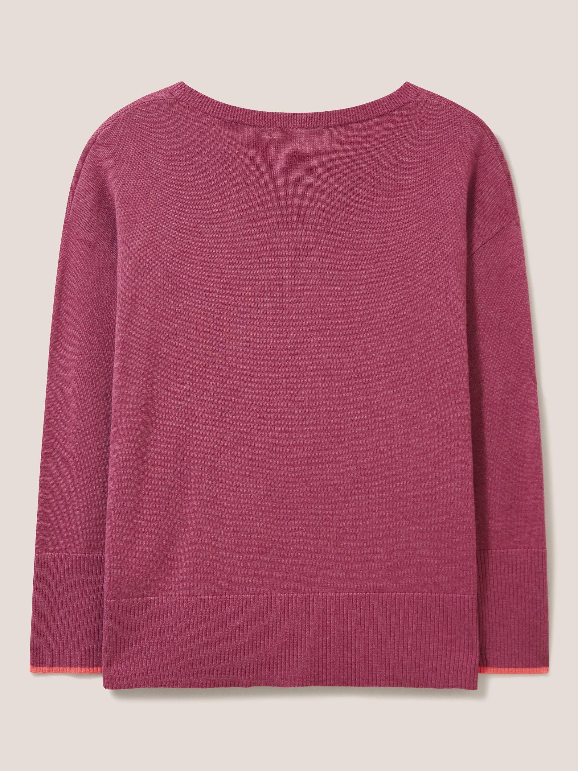 Product image 7 of 7, which shows White Stuff Olive Jumper, Bright Pink, 6