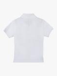 Trotters Kids' Harry Pique Polo Shirt, White