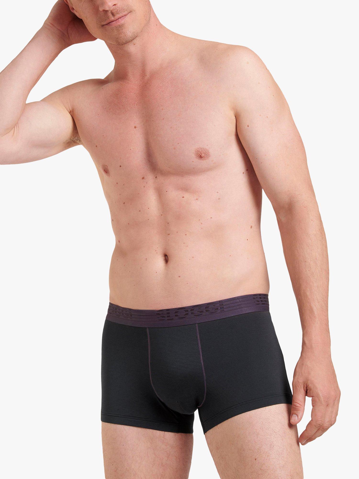 sloggi EVER Cool Cotton Stretch Hipster Trunks, Pack of 2, Black 