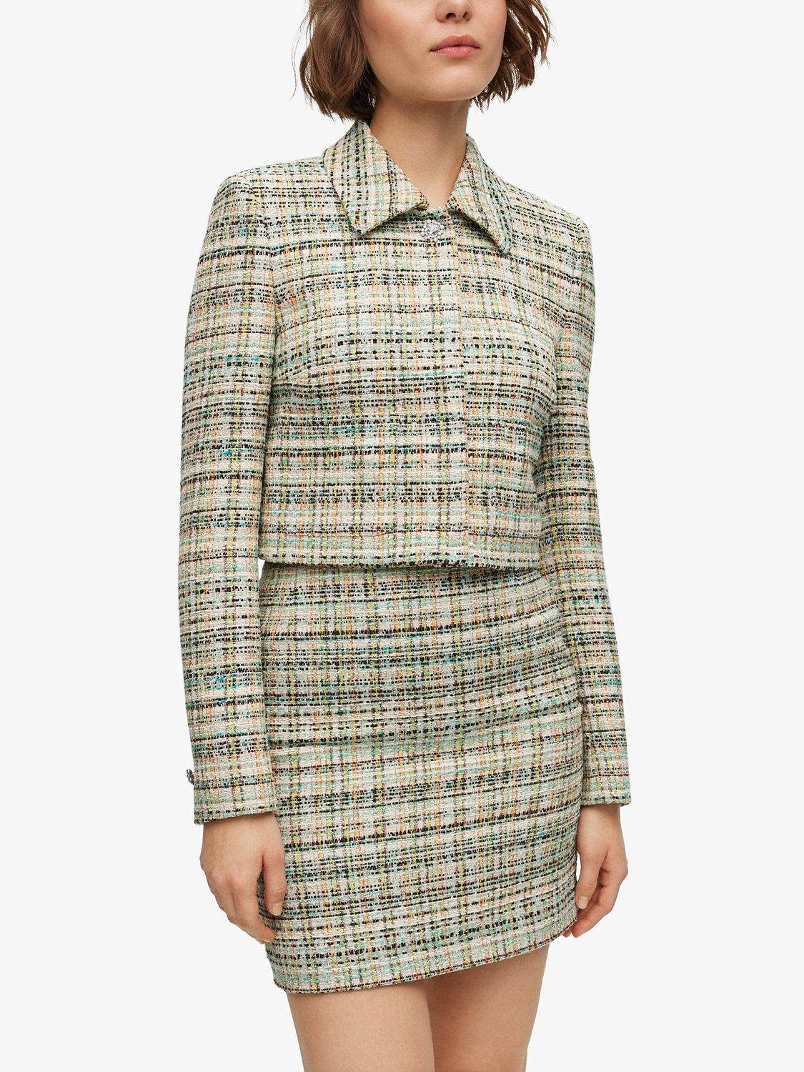 Product image 1 of 6, which shows HUGO BOSS Jappa Cotton Blend Jacket, Multi, 14