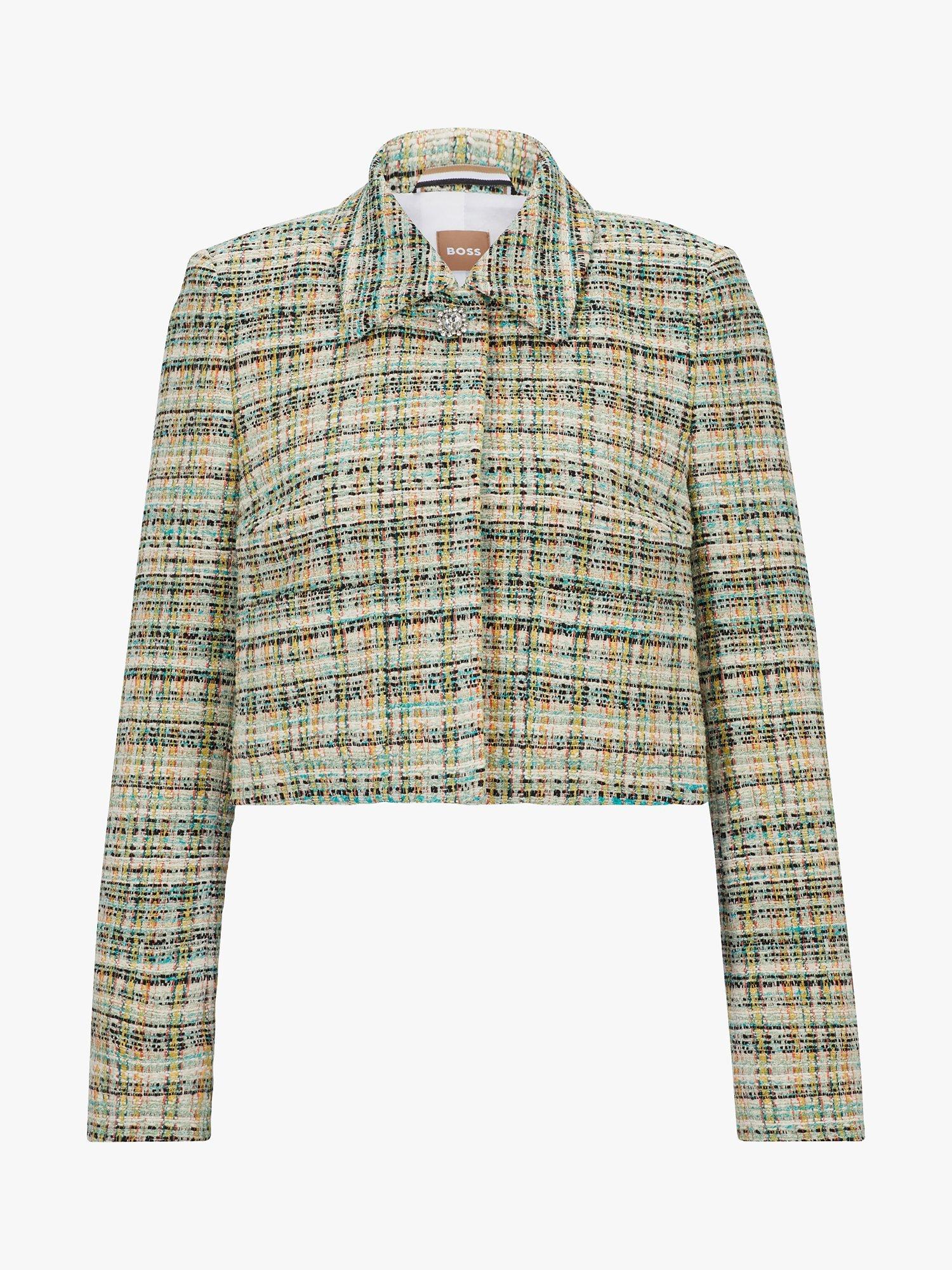 Product image 4 of 6, which shows HUGO BOSS Jappa Cotton Blend Jacket, Multi, 14