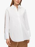 HUGO BOSS Bicona Stripe Sleeve Shirt, White