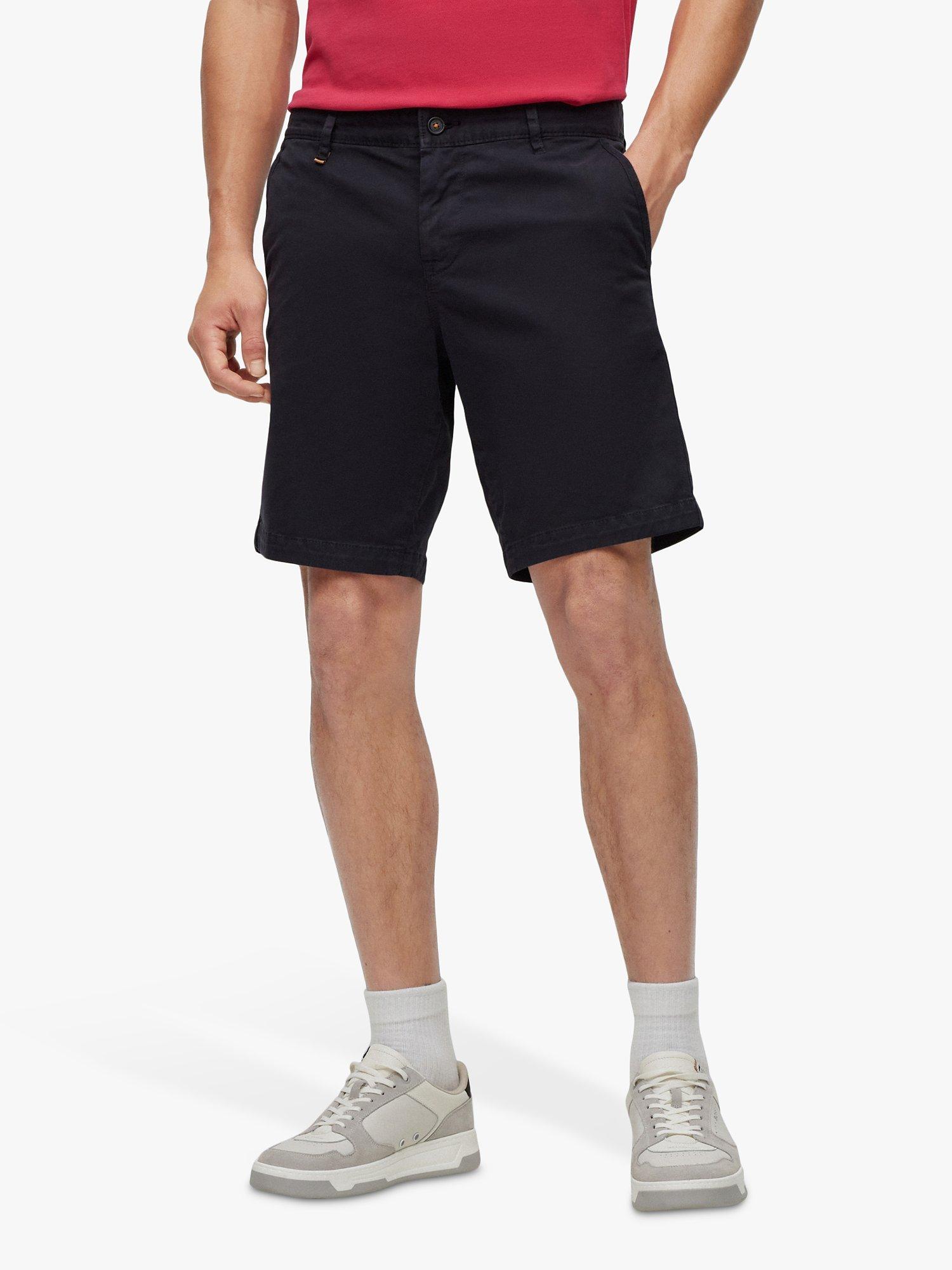 BOSS Schino Slim Fit Chino Shorts, Black