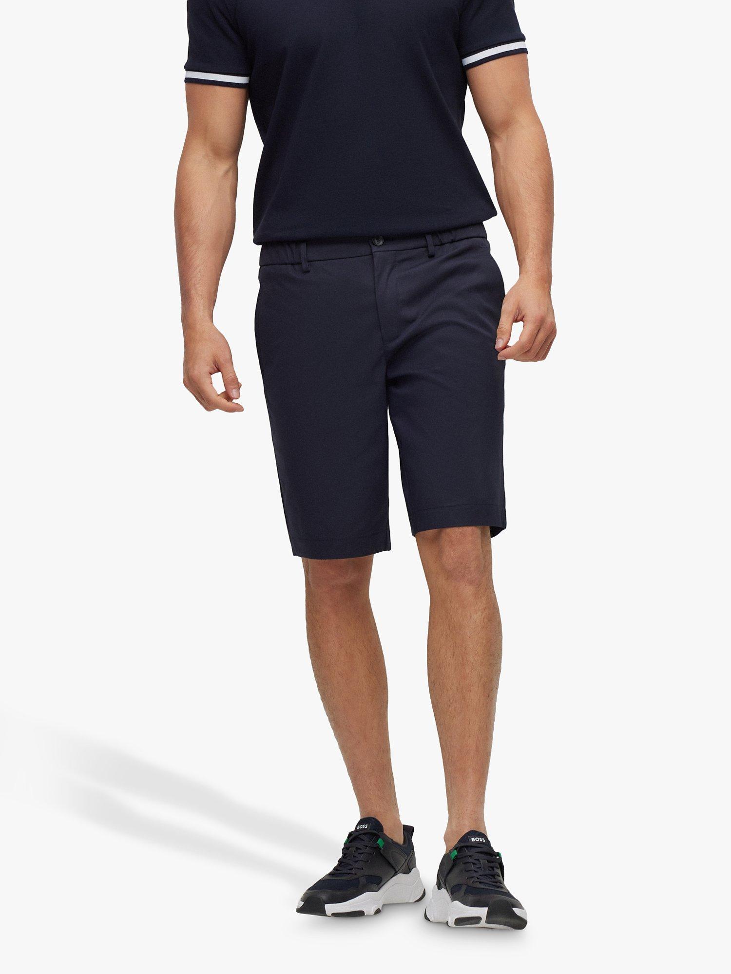 BOSS Liem Chino Shorts, Dark Blue