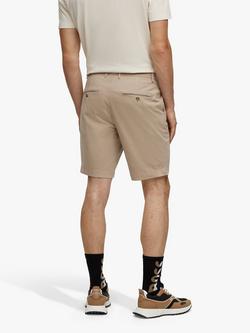 BOSS Slice Slim Fit Chino Shorts - view 2, Open Beige