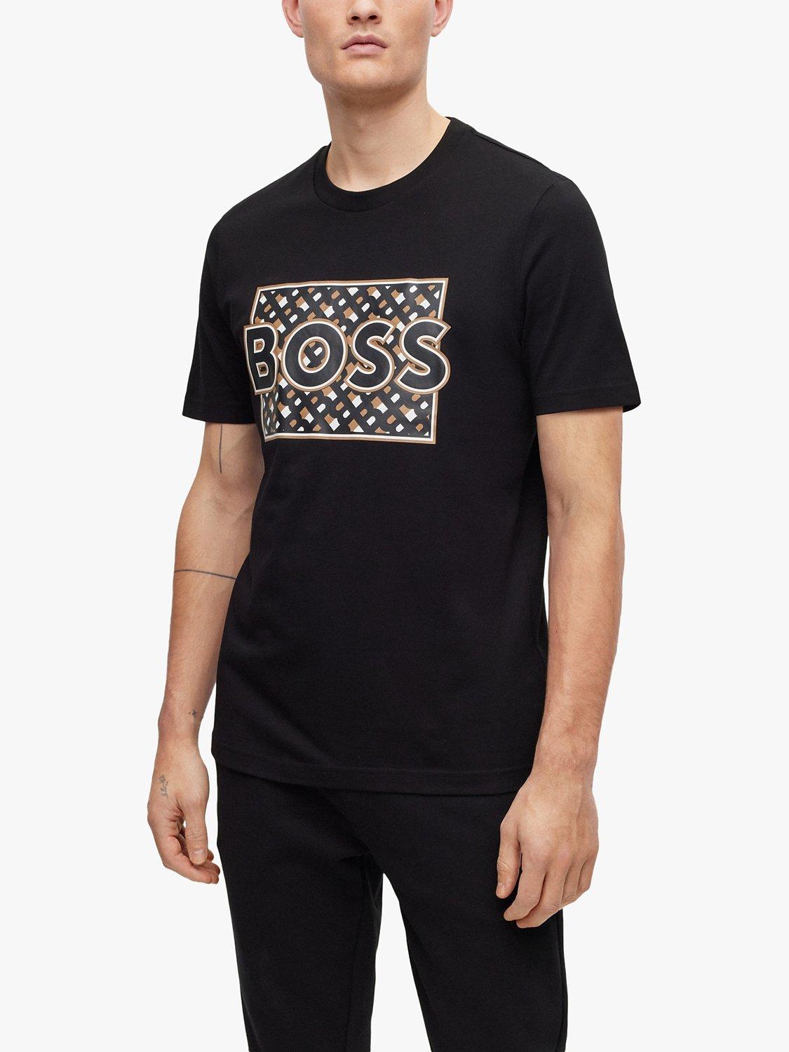 BOSS Tiburt Logo Print T-Shirt