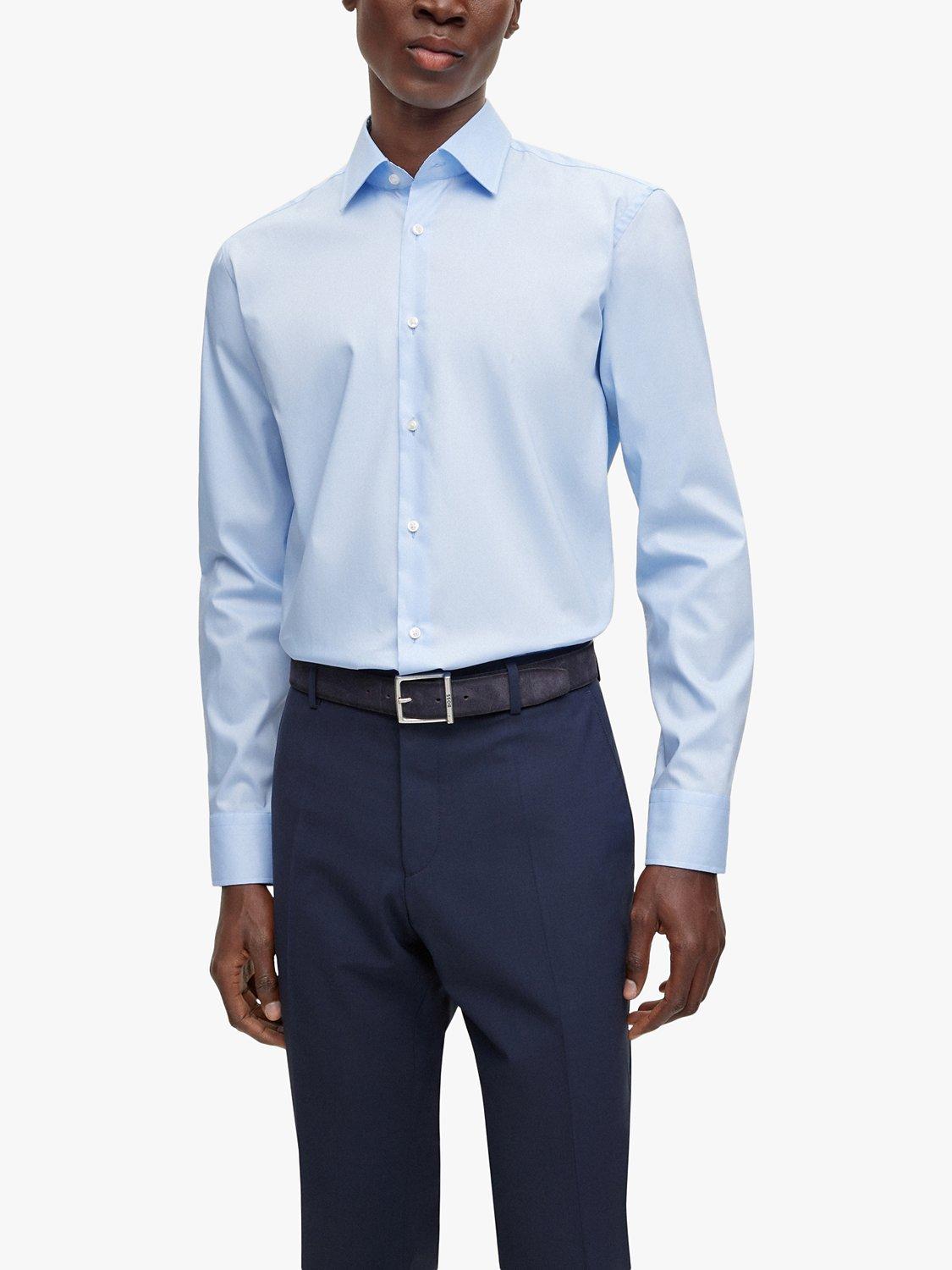 BOSS Joe Kent Regular Fit Shirt, Light/Pastel Blue