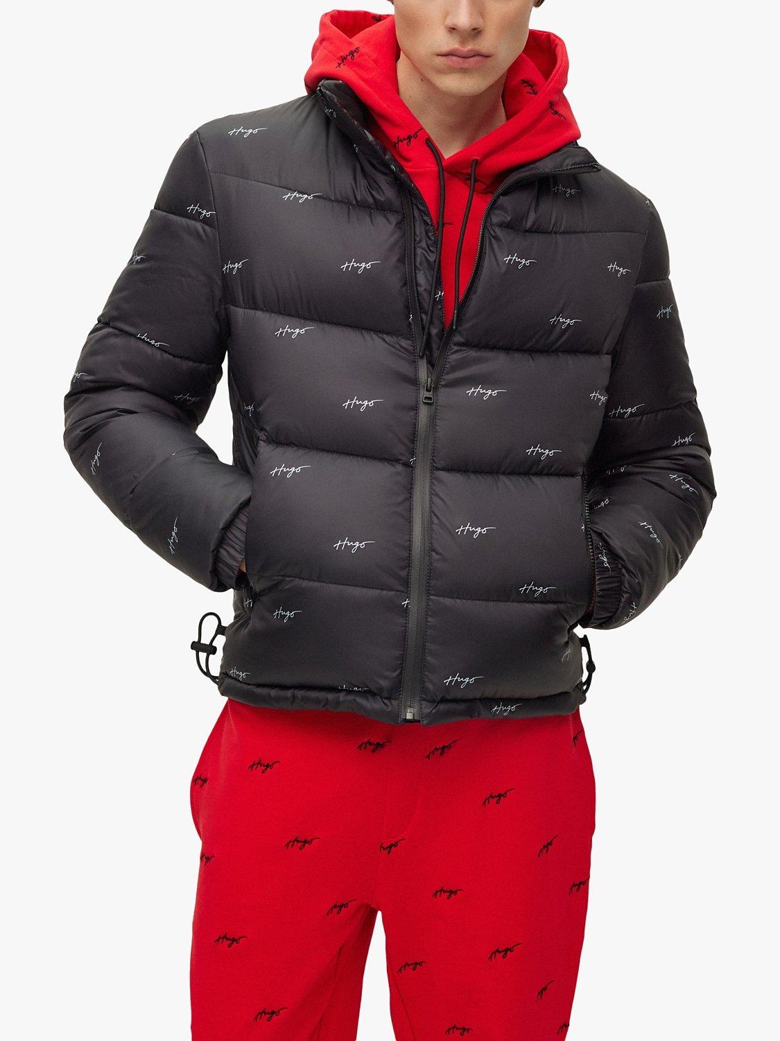 HUGO Balto Quilted Jacket, Black