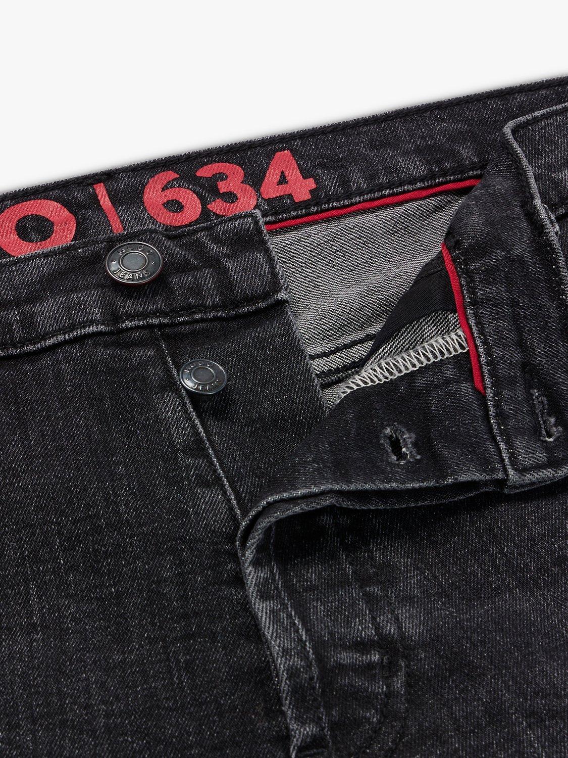 Product image 5 of 5, which shows HUGO Denim Shorts, Charcoal, 32