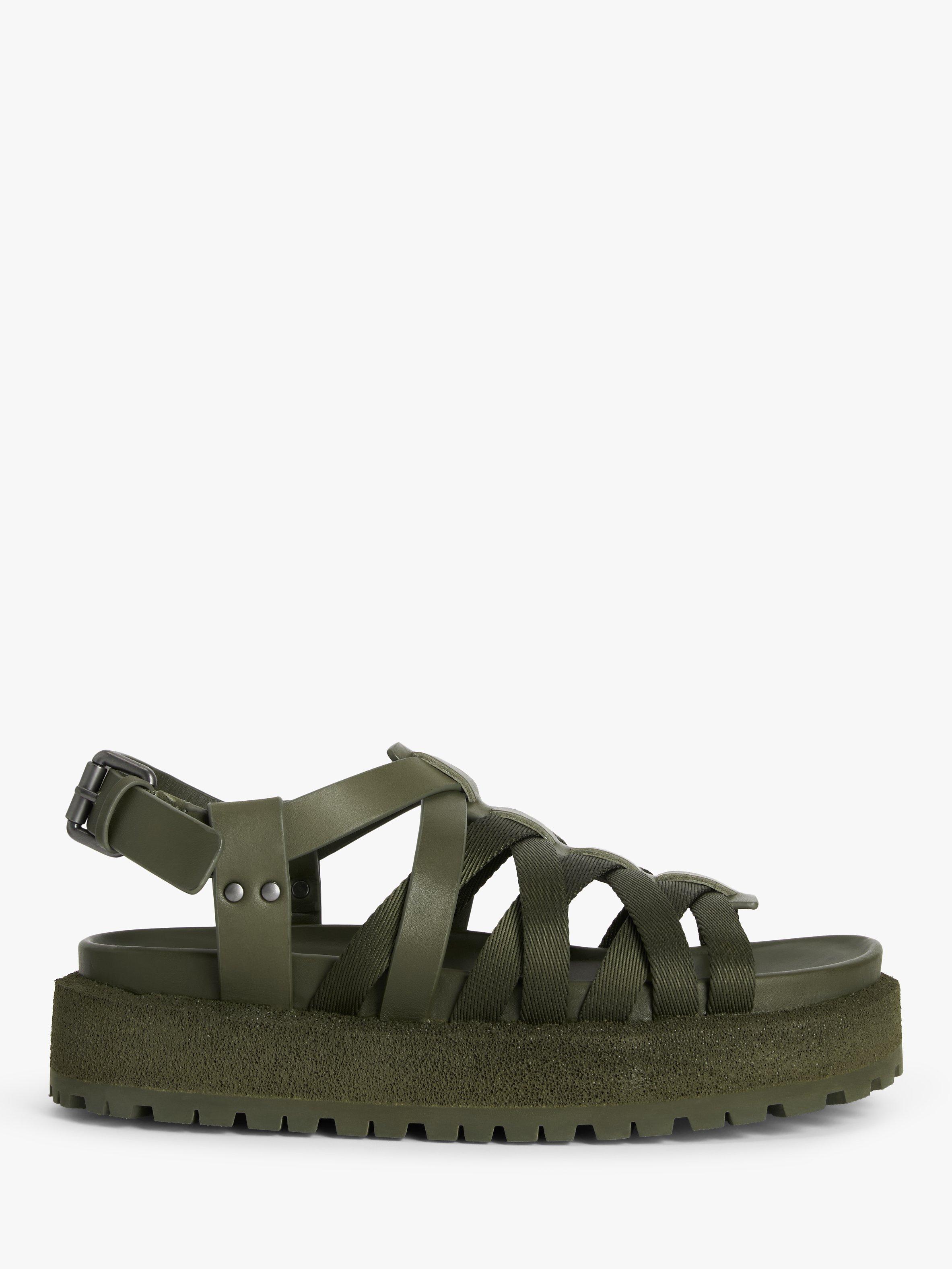 rag & bone Park Flatform Sandals, Military Olive