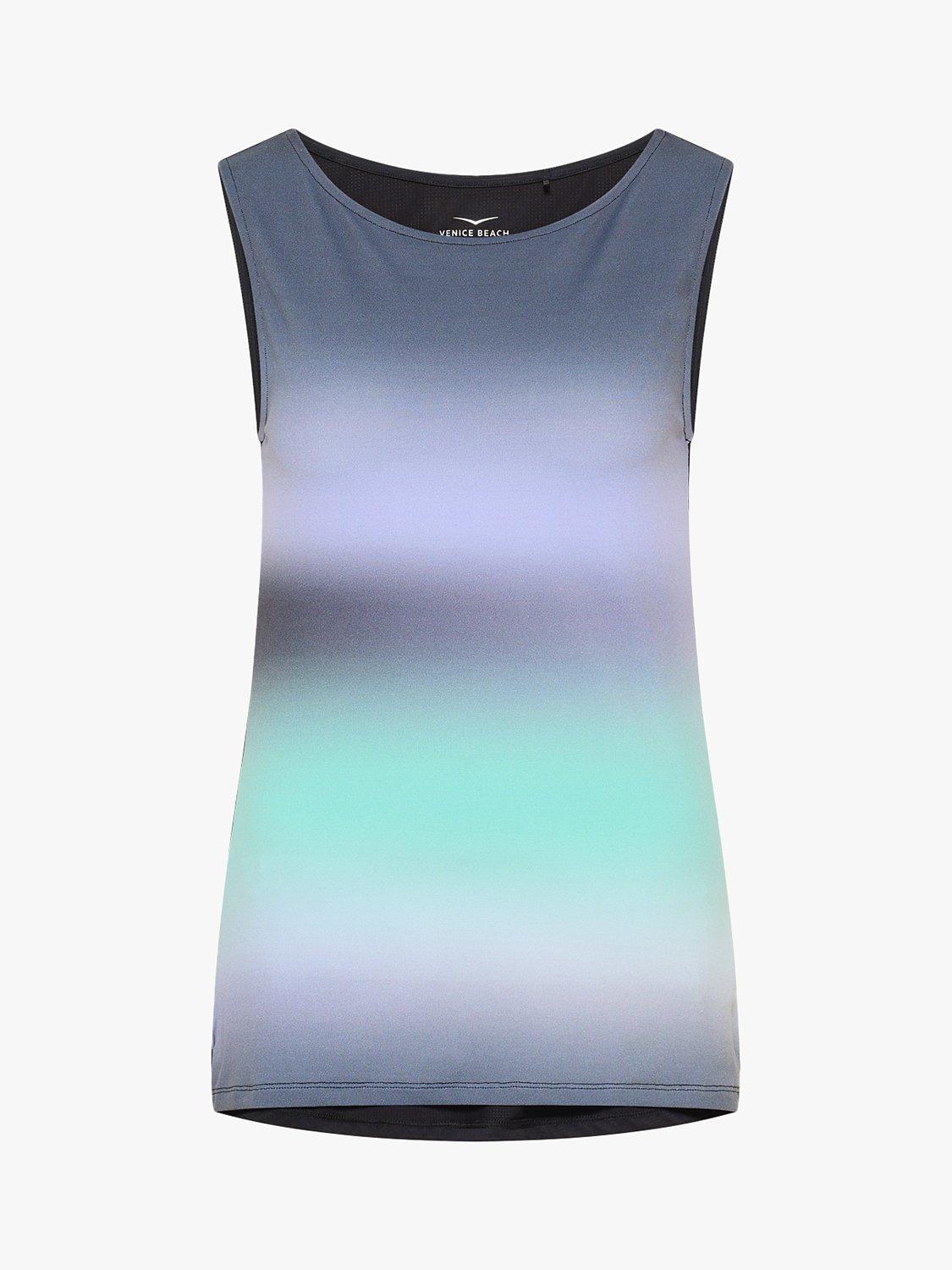 Product image 4 of 7, which shows Venice Beach Kenny Ombre Gym Vest, Multi, XS