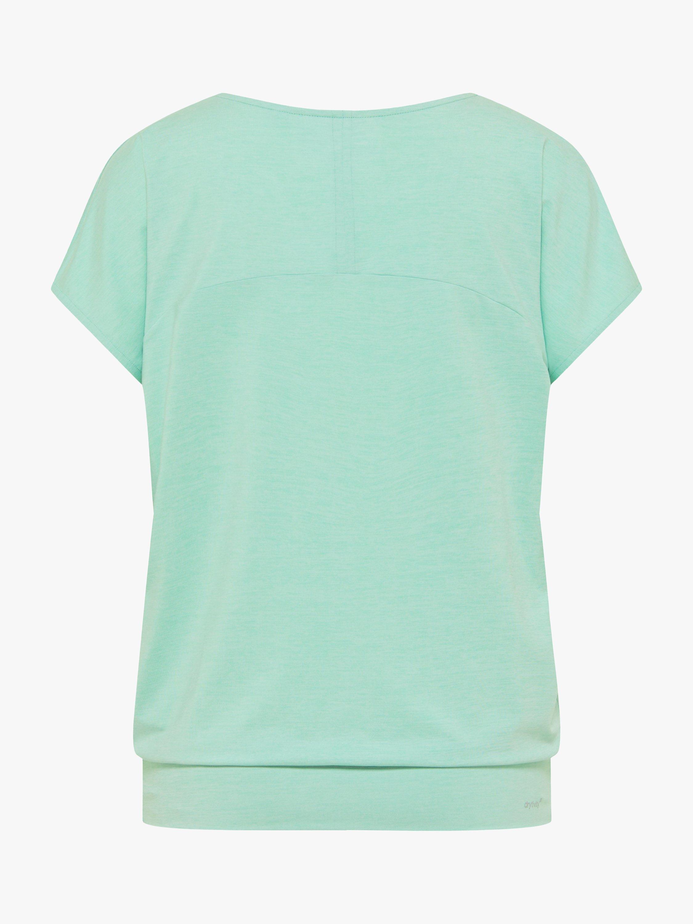 Product image 5 of 7, which shows Venice Beach Sui Short Sleeve Gym Top, Galaxy Green, XL
