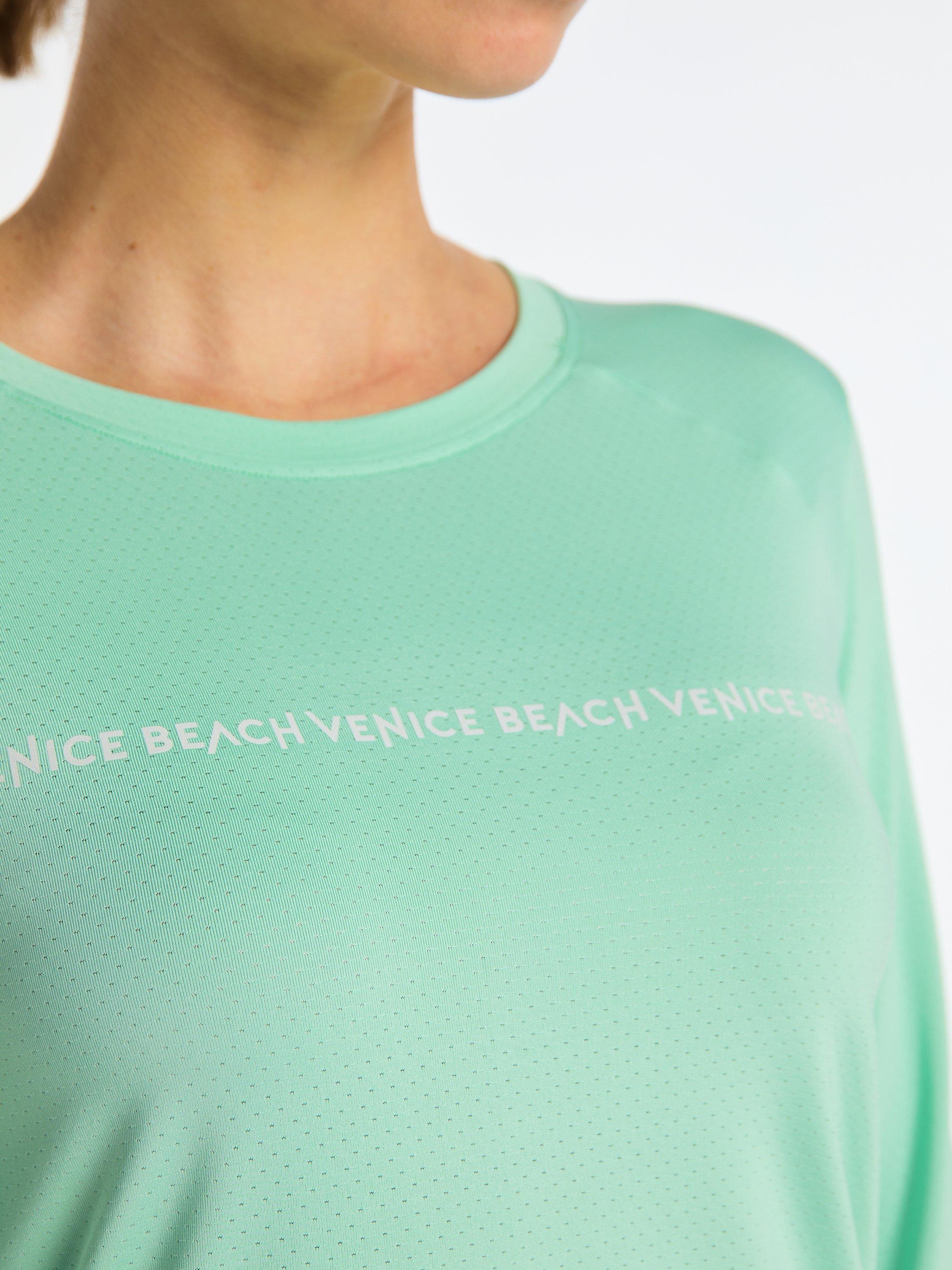 Product image 7 of 7, which shows Venice Beach Pittis Top, Galaxy Green, XS