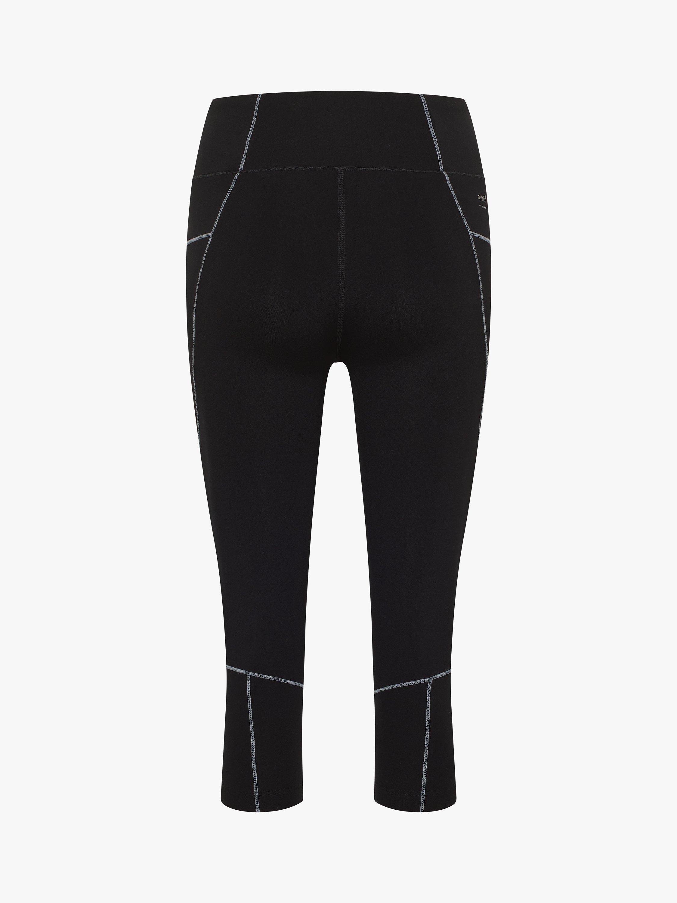 Product image 5 of 7, which shows Venice Beach Lela 5/6 Length Gym Leggings, Black, S