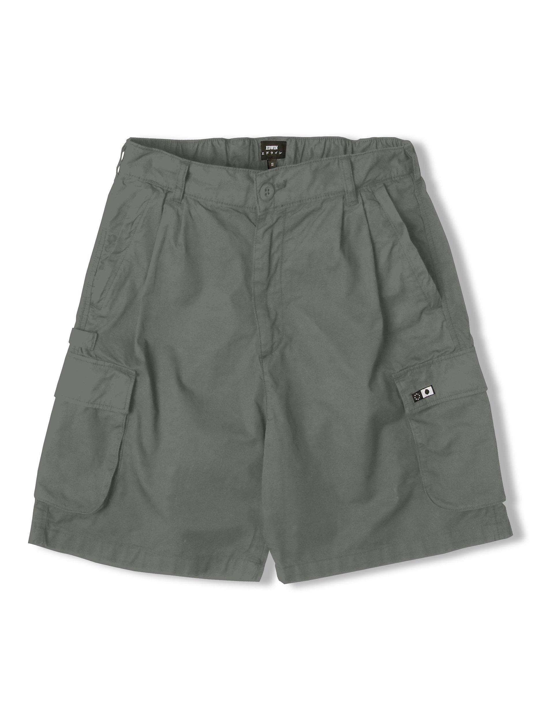 Edwin Ringe Cargo Shorts, Castor Gray