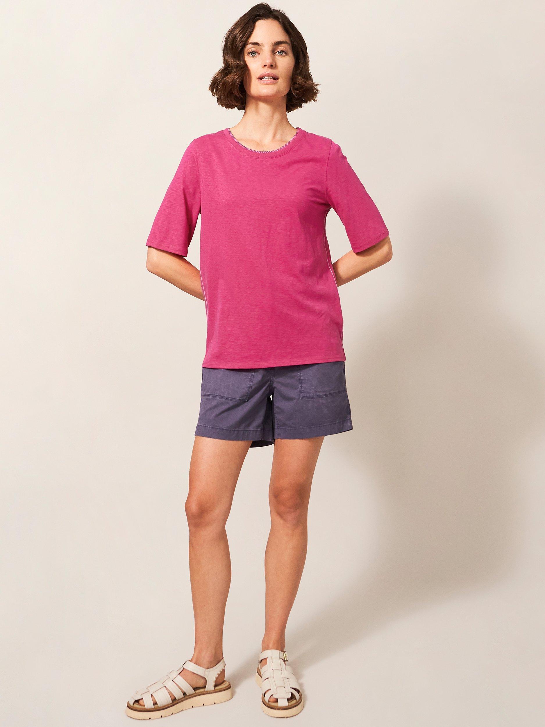 White Stuff Annabel T-Shirt, Pink