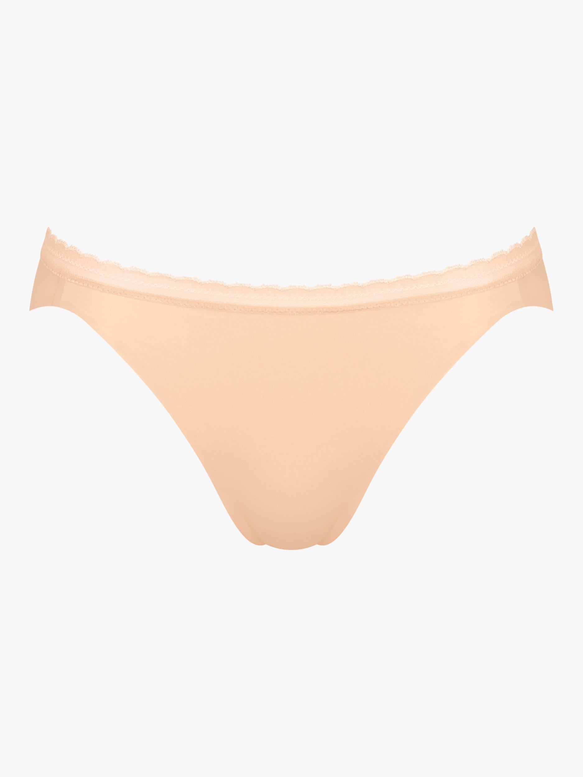 Product image 5 of 6, which shows sloggi Body Adapt Twist High Leg Knickers, Powder Orange, XS
