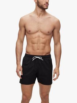 HUGO BOSS Iconic Swim Shorts, Black