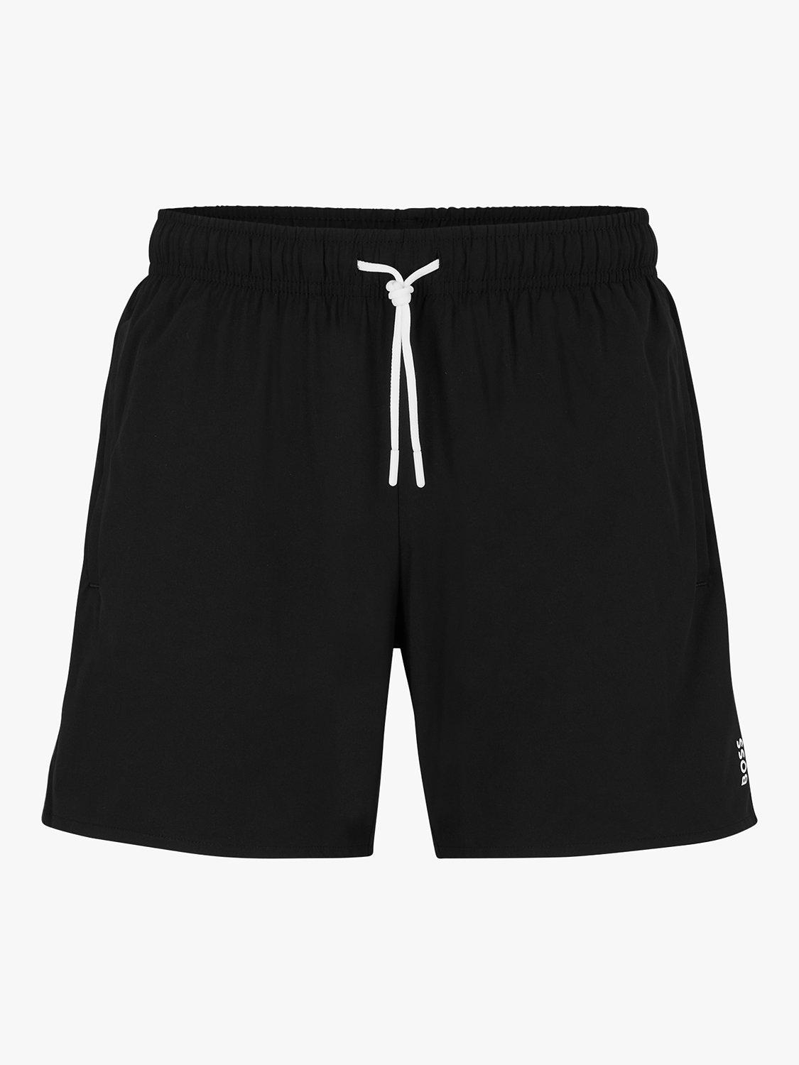 Product image 3 of 4, which shows HUGO BOSS Iconic Swim Shorts, Black, XL