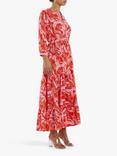 Lollys Laundry Nee 3/4 Sleeve Maxi Dress Nee, Red