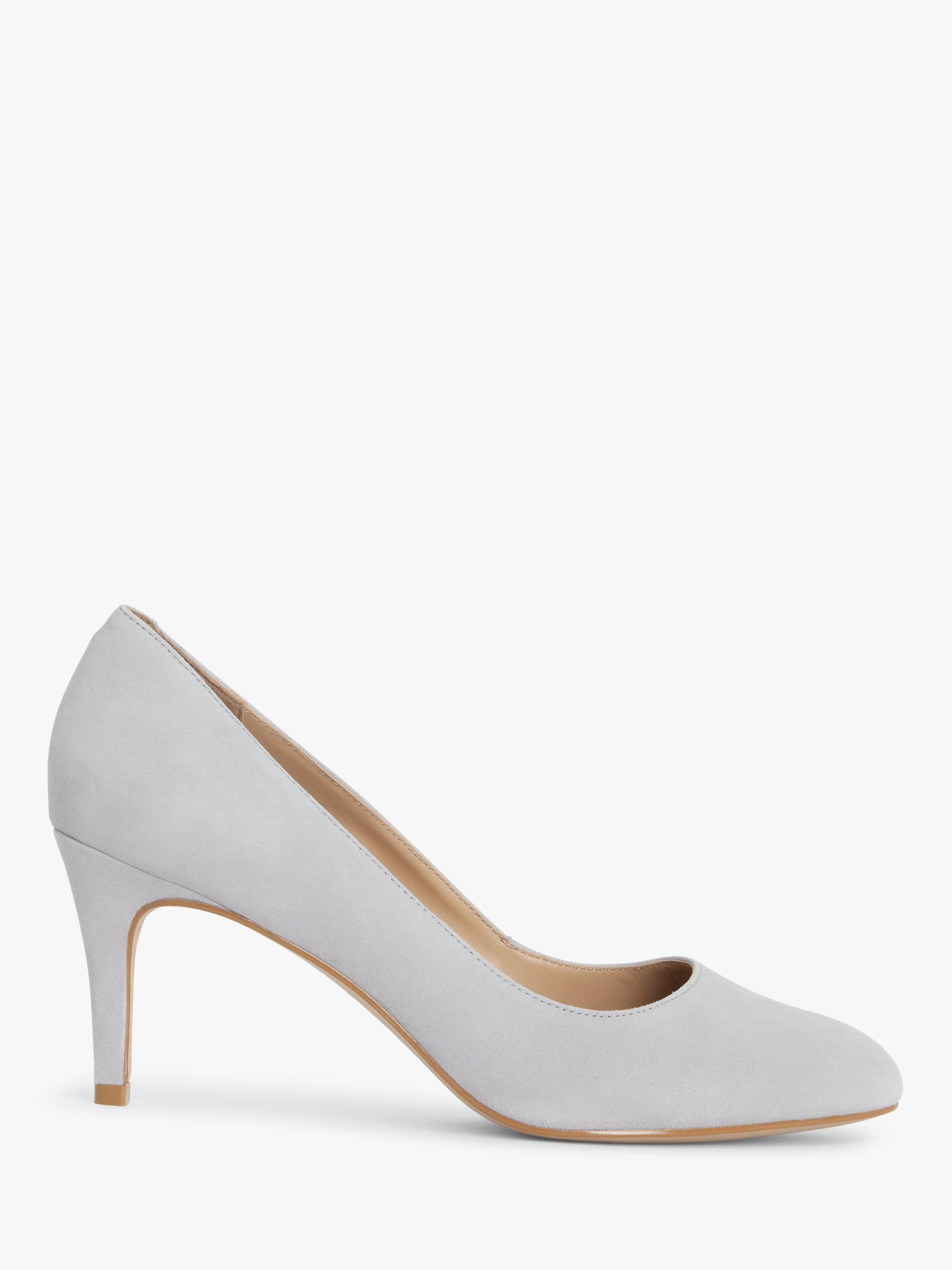 John Lewis Beloved Suede Almond Toe Court Shoes