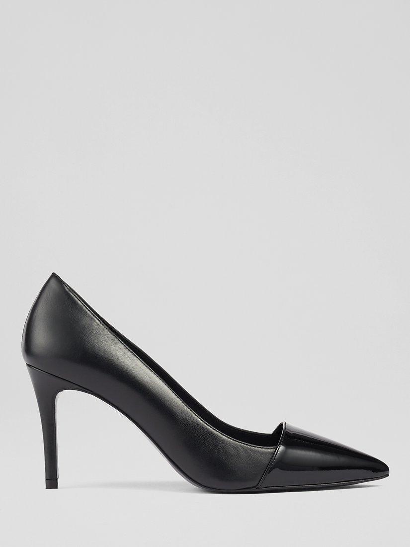 L.K.Bennett Emberlynn Nappa Leather Court Shoes