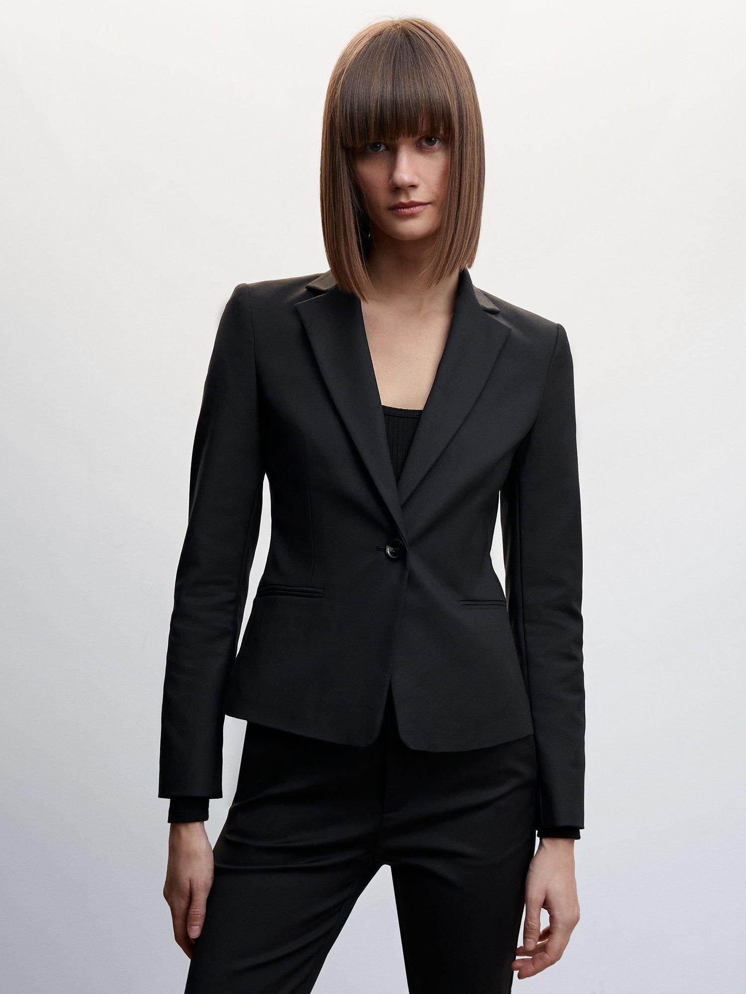 Mango Cofi Structured Suit Blazer