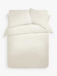 John Lewis Soft & Silky Egyptian Cotton Sateen 400 Thread Count Bedding, Natural Cream