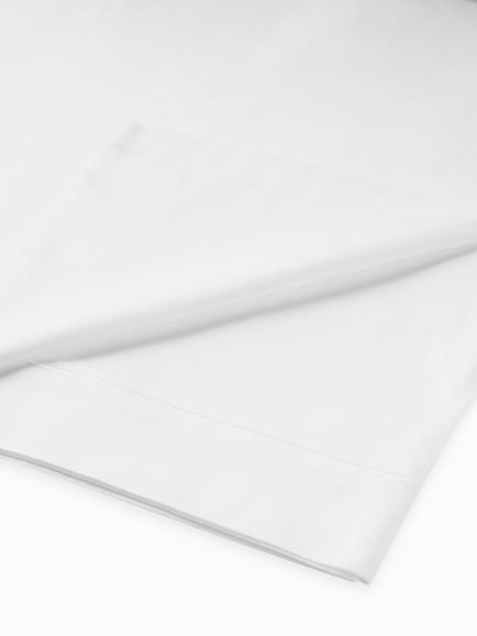 John Lewis Soft & Silky Egyptian Cotton Sateen 400 Thread Count Flat Sheet, White