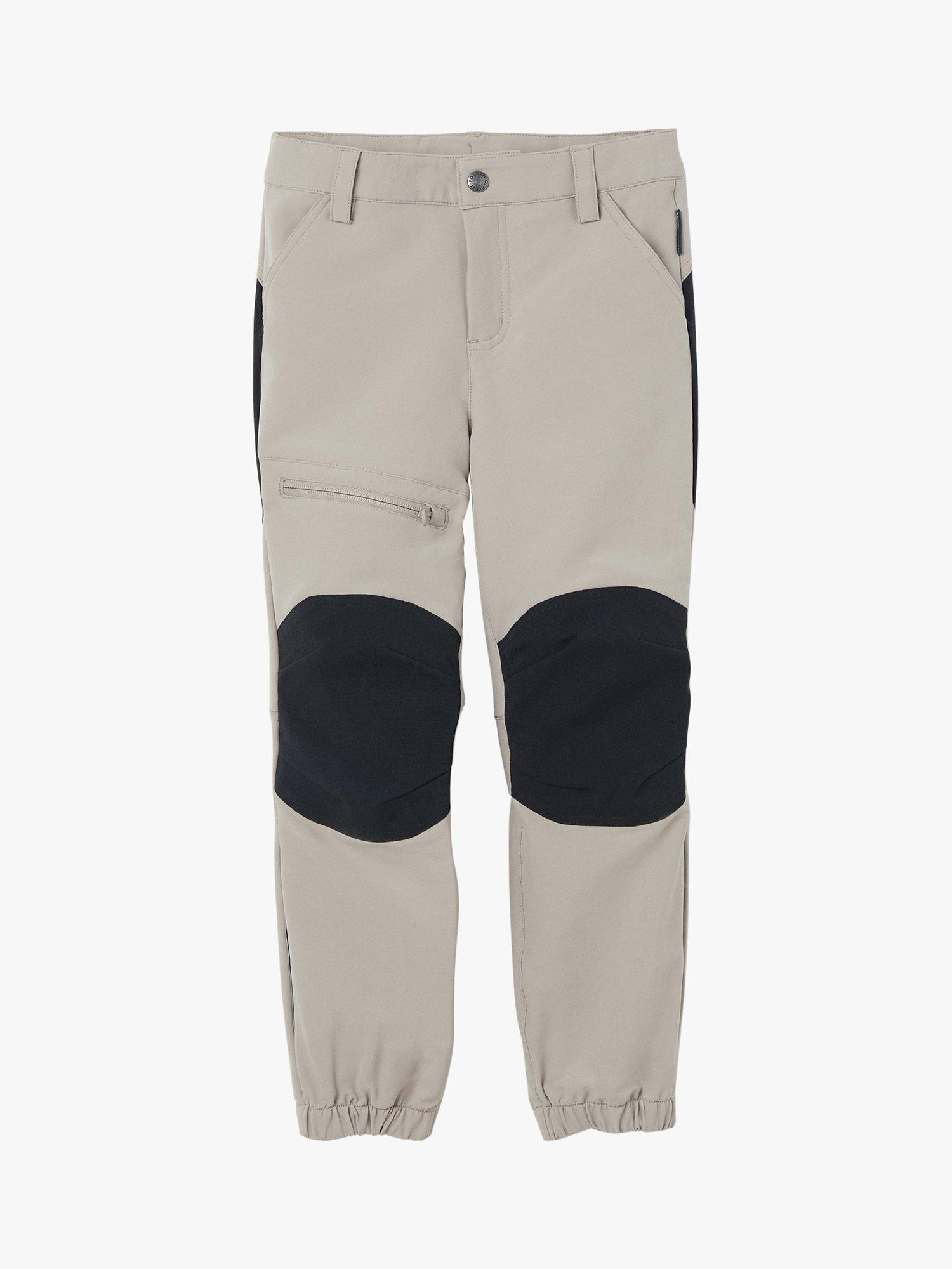 Polarn O. Pyret Kids' Waterproof Outerwear Trousers, Natural