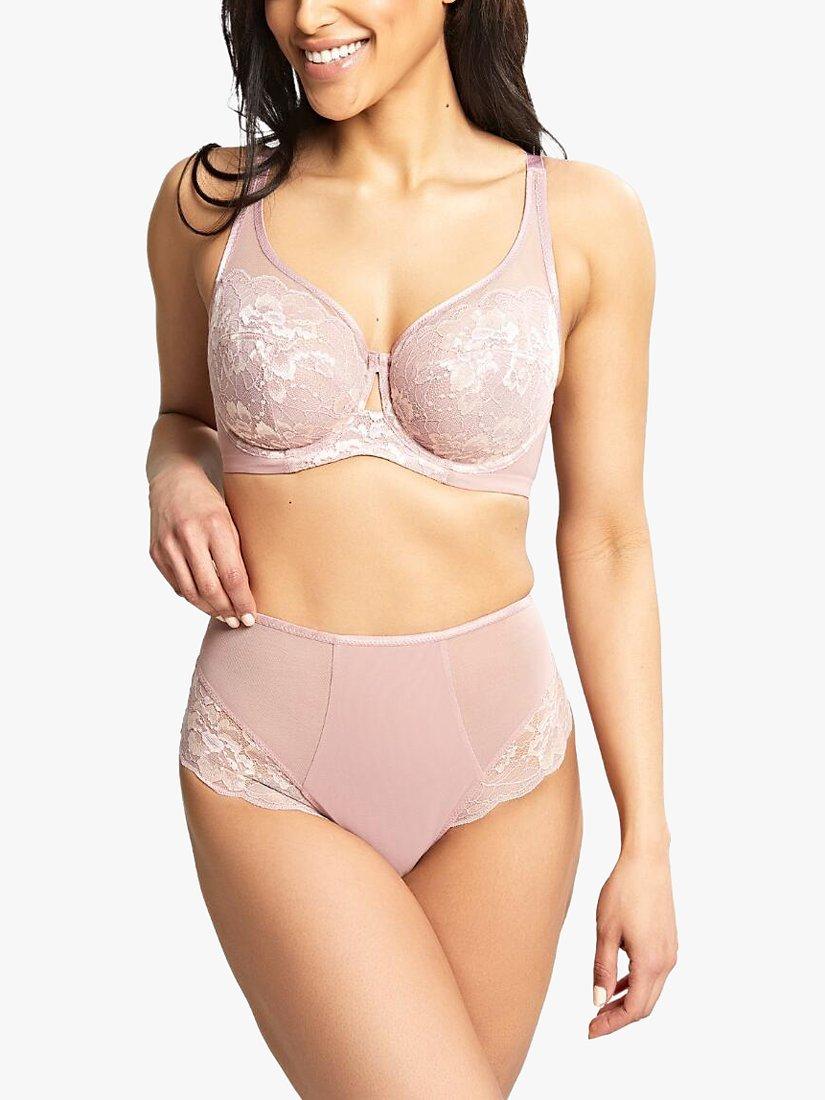 Panache Sabrina High Apex Underwired Bra, Vintage Pearl, 30D