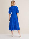 Phase Eight Morven Wrap Midi Dress, Cobalt