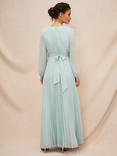 Phase Eight  Alecia Pleated Maxi Dress, Peppermint
