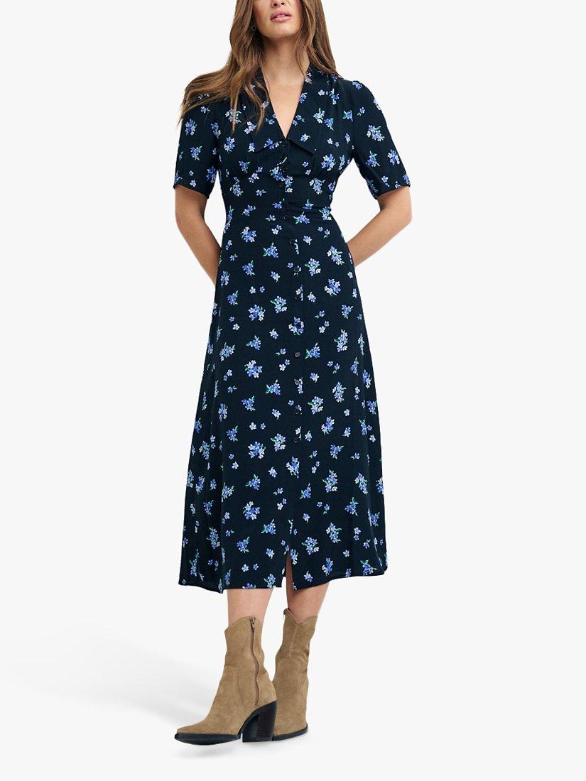 Nobody's Child Daisy Camille Shirt Dress, Black