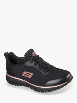 Skechers Squad SR Occupational Shoes, Black - view 2, Black