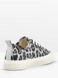 HUSH Rayen Low Top Canvas Trainers, Grey