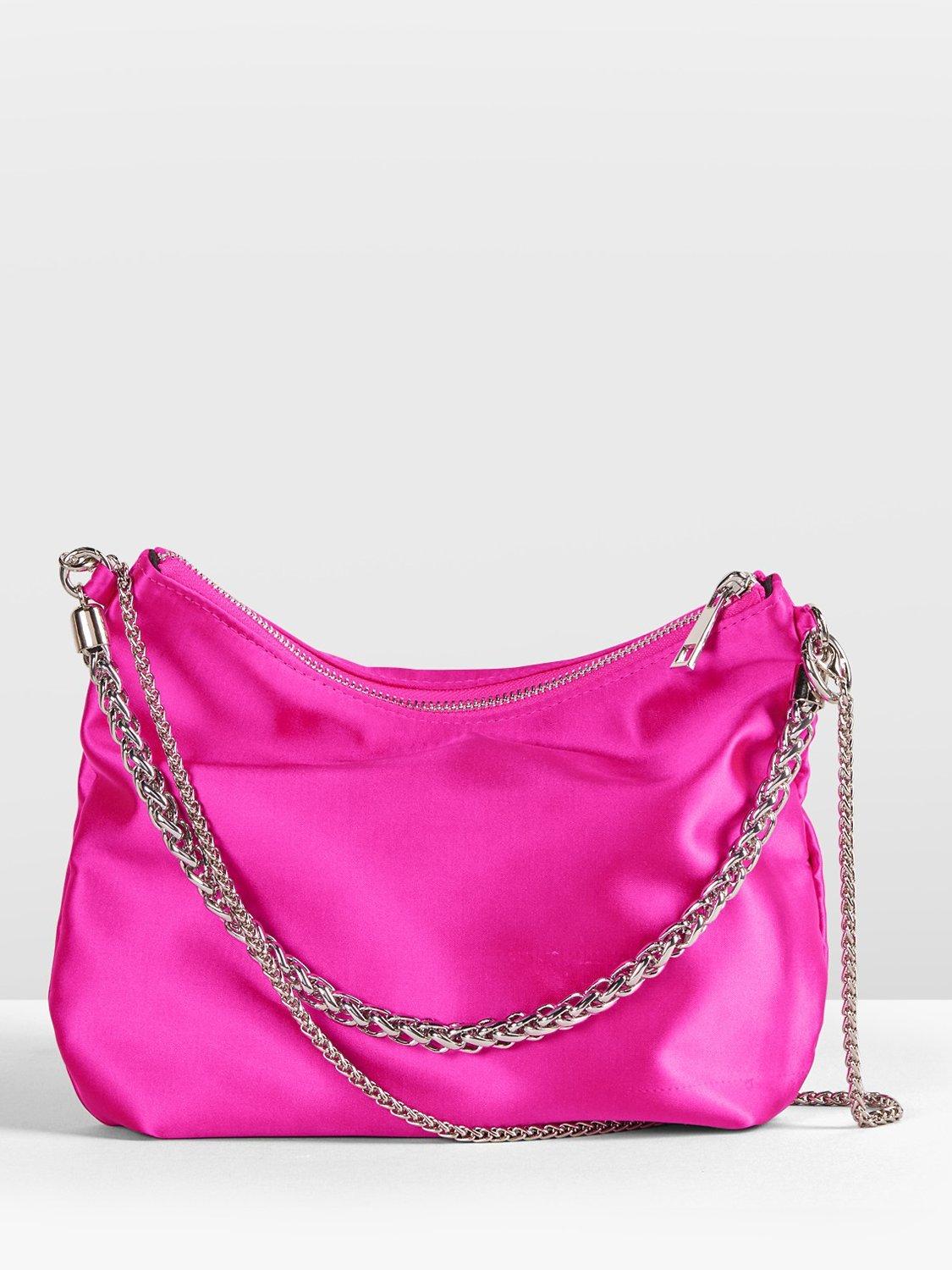 HUSH Annia Chain Strap Bag, Pink