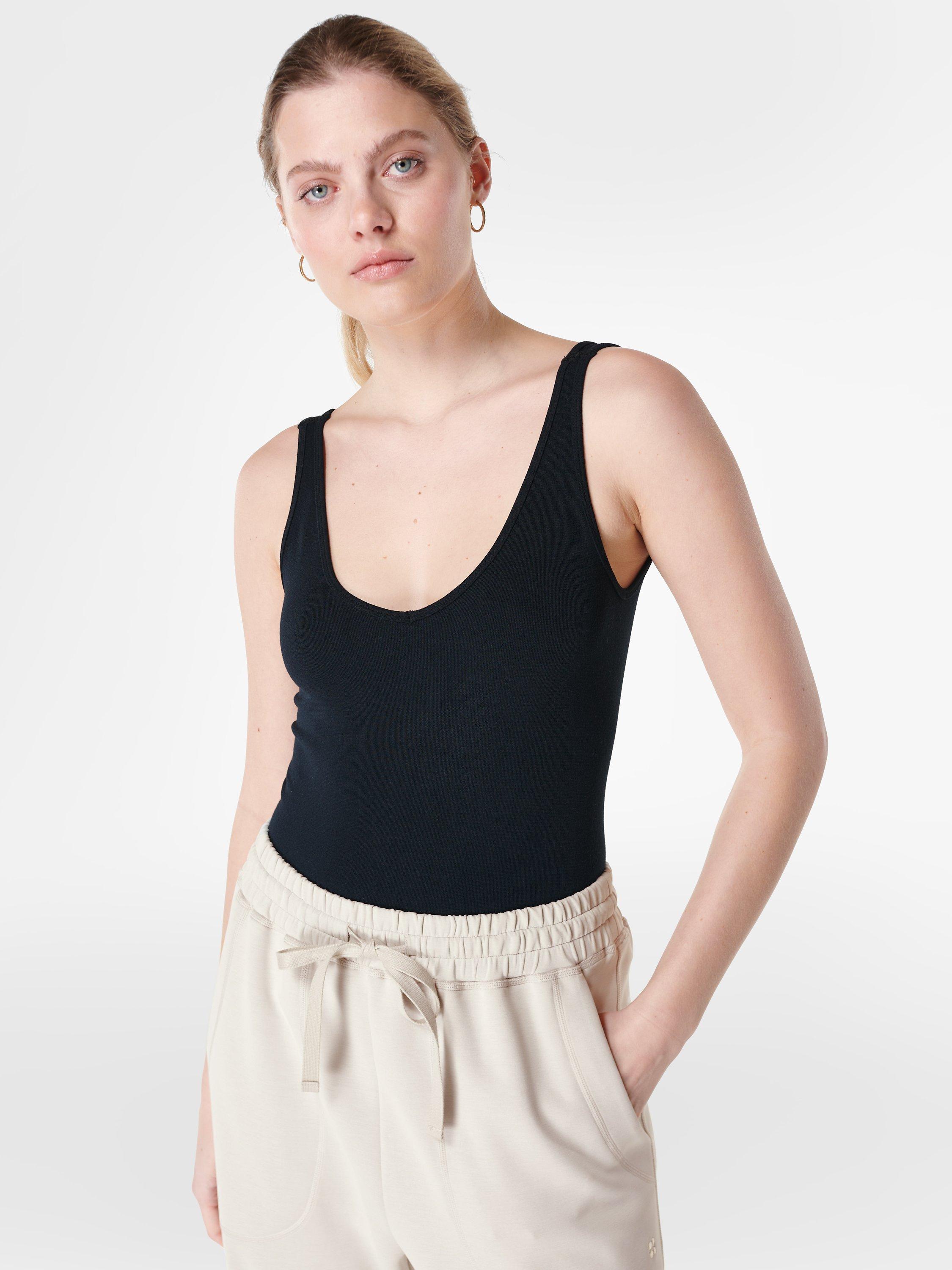Sweaty Betty Unwind Seamless Tank Top, Black