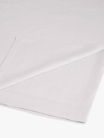 John Lewis Washed Linen Flat Sheet, Pale Grey