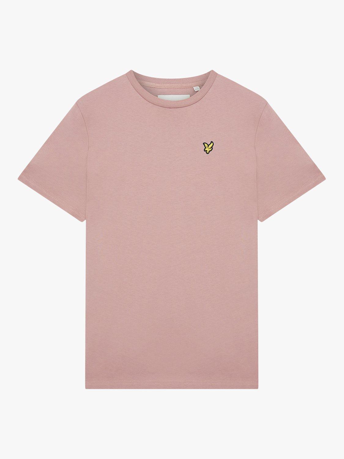 Lyle & Scott Plain Cotton T-Shirt, Hutton Pink