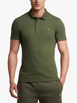 Lyle & Scott Sport Short Sleeve Polo Shirt, Green