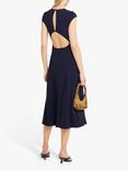 o.p.t Nyla Split Hem Dress, Navy