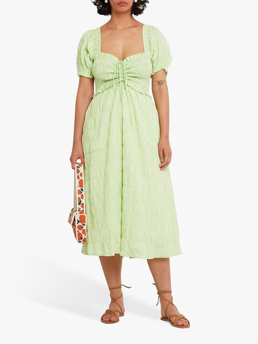 o.p.t Aita Midi Dress, Green