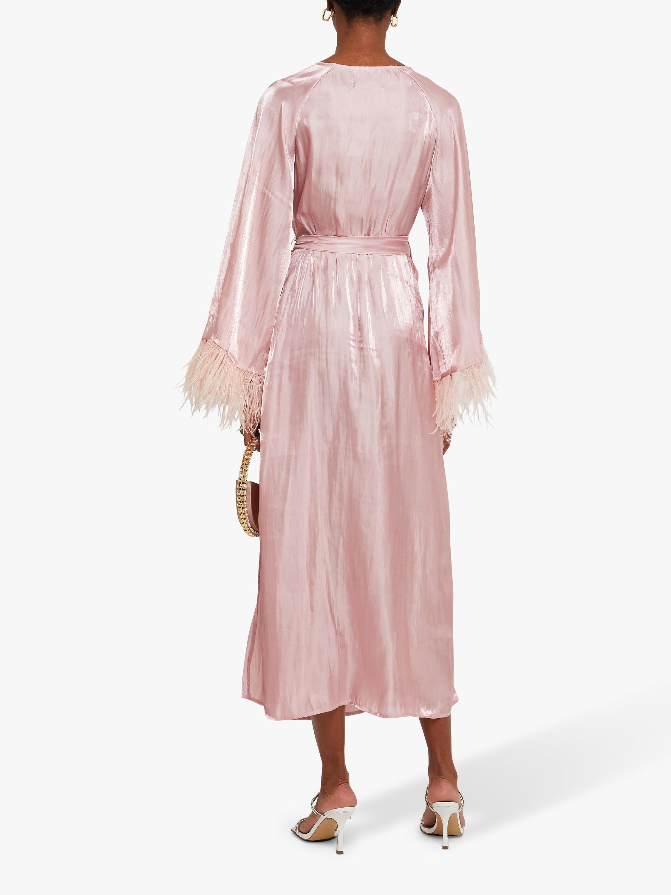 o.p.t Mardi Midi Dress, Pink, S