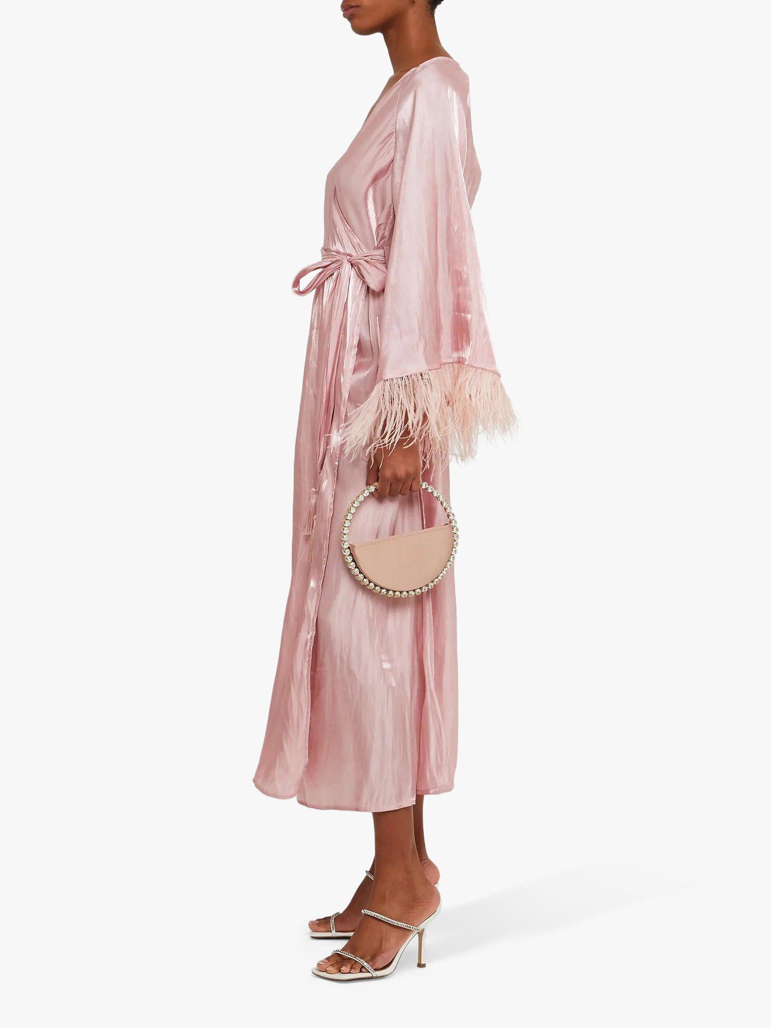 o.p.t Mardi Midi Dress, Pink, S