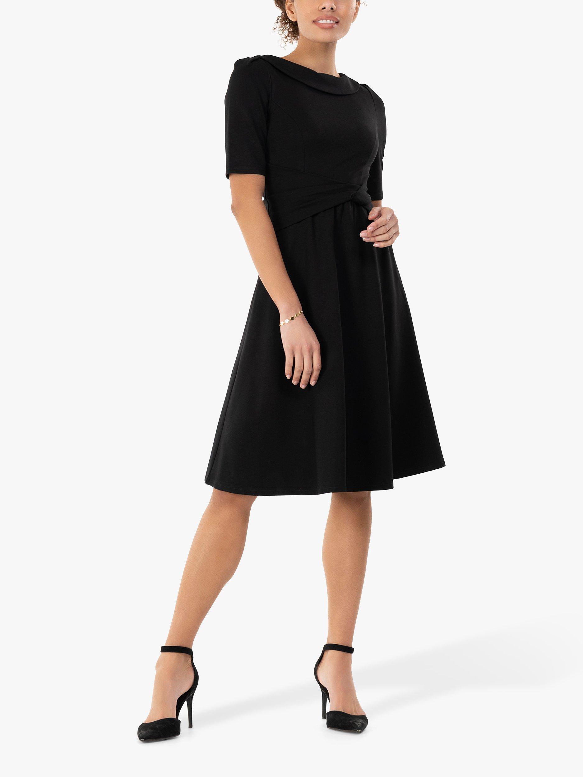 Jolie moi roll collar shift dress sale