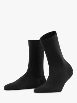 FALKE Cotton Touch Ankle Socks, Black