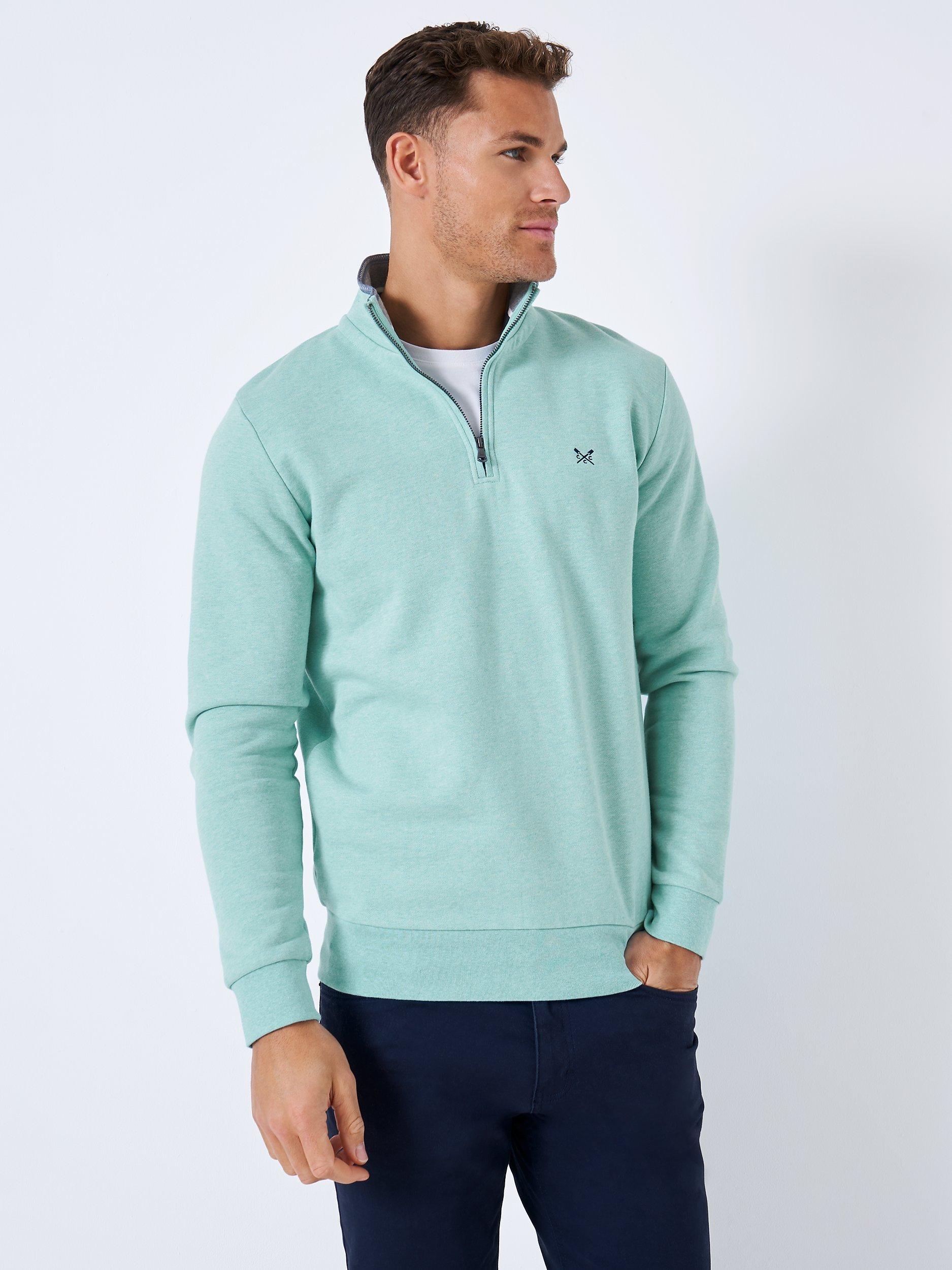 Crew Clothing Classic Half Zip Sweatshirt